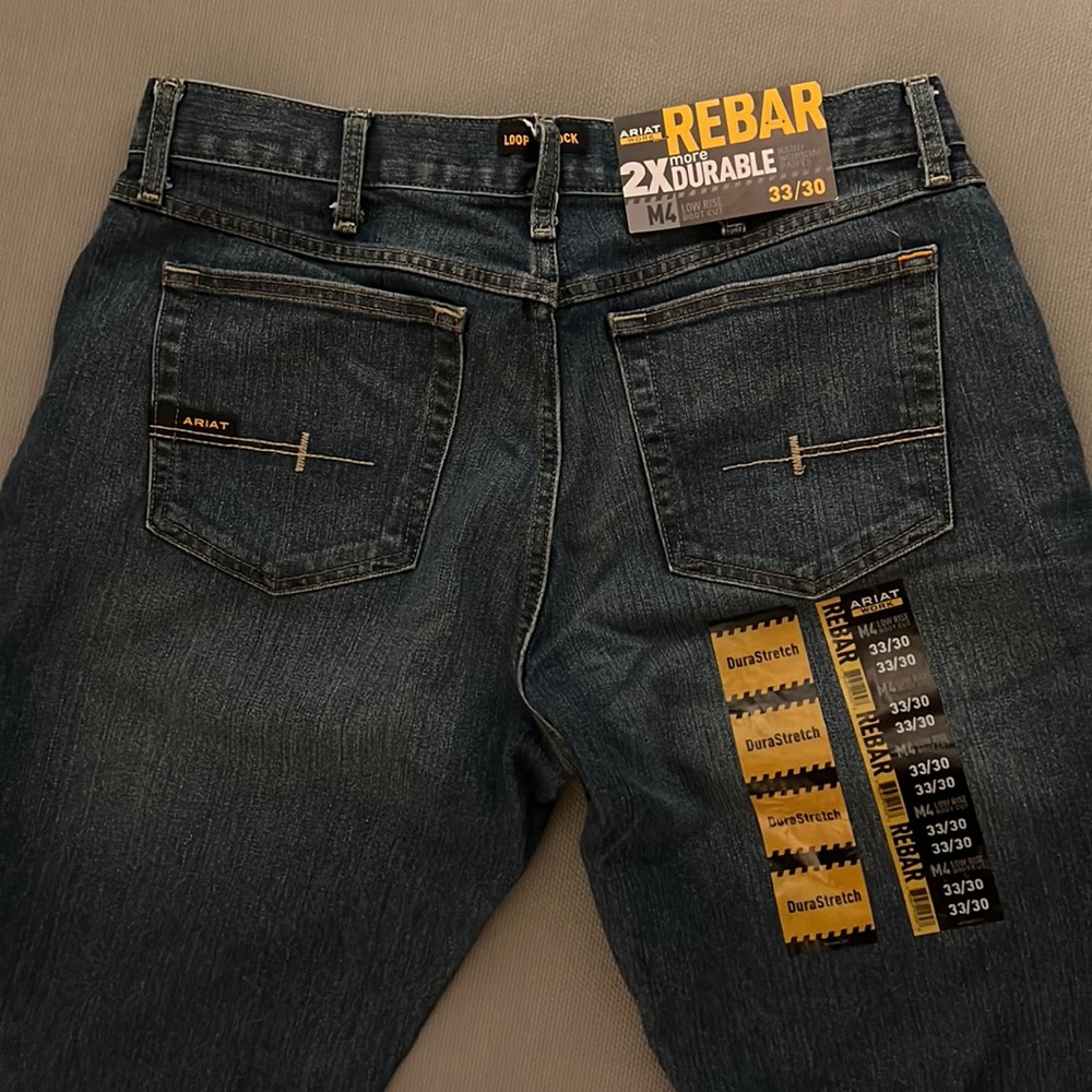 Ariat brand new unworn M4 rebar jeans